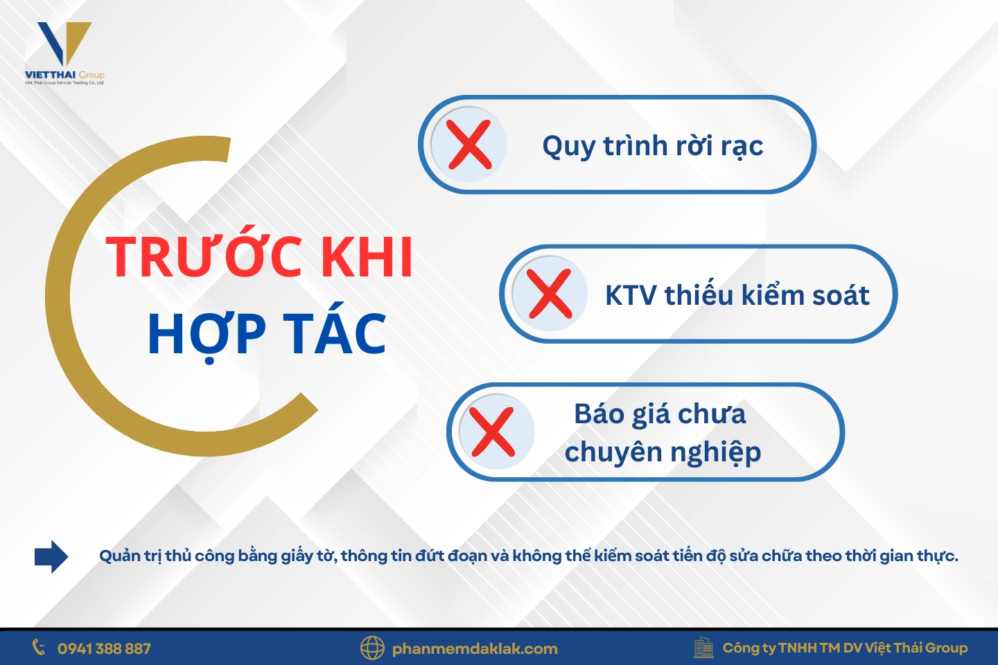 Khó khăn trong vận hành tại Công ty Ô tô Ngọc Tú.